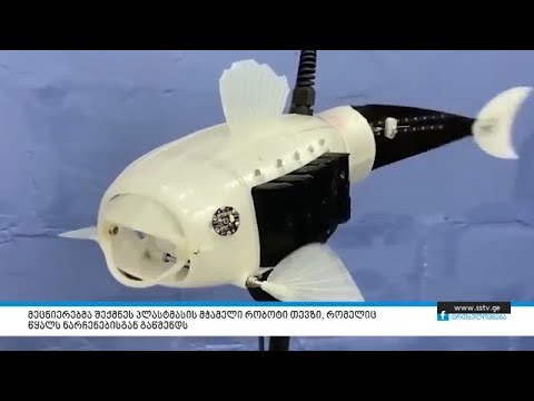 მეცნიერებმა შექმნეს პლასტმასის მჭამელი რობოტი თევზი, რომელიც წყალს ნარჩენებისგან გაწმენდს