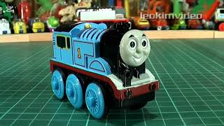 Thomas Take Jet Engine Crash - Motorized Train Review (Re-Uploaded)