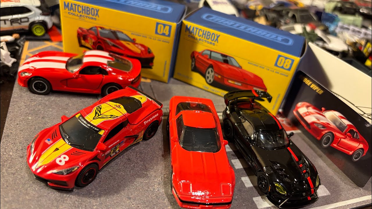 April Release: Matchbox Collectors Corvette C8, Corvette ZR1
