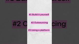 Build, buy or outsource MMM?