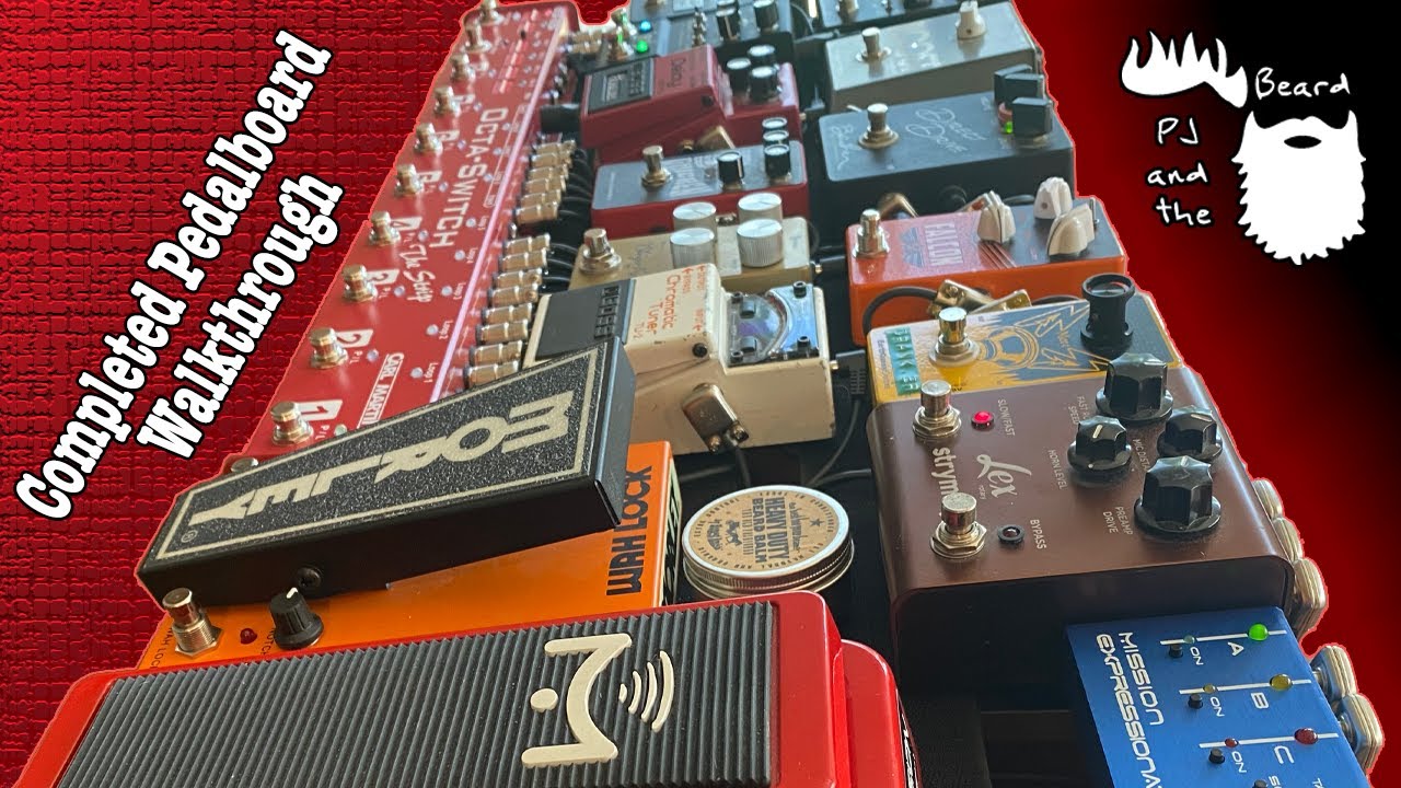 Carl Martin Octaswitch Pedalboard Update - Completed Pedalboard Walkthrough
