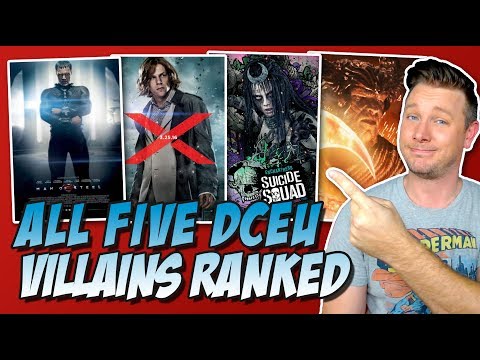 All 5 DCEU Villains Ranked From Worst to Best