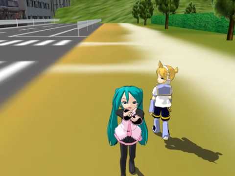【第4回MMD杯予選】うちの甥っ子と姪っ子があのＣＭに出演した記念に