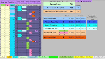 Working on my toss with Bone Tracker