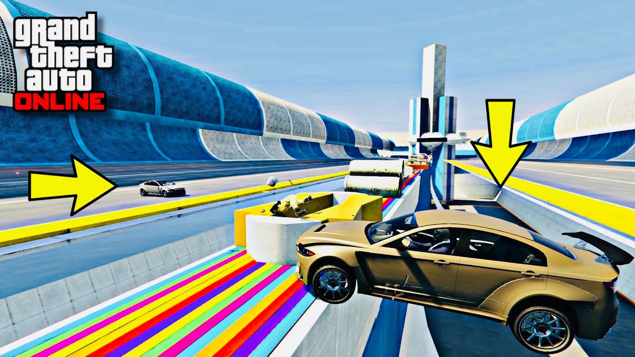 GTA V RUNNERS VS CARS !!! YouTube