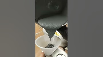 Pourable Rocket Propellant Test