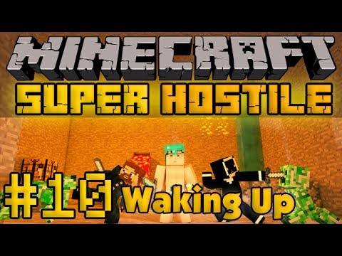 Видео: Прохождение карты Waking Up #10 - Minecraft Super Hostile 14