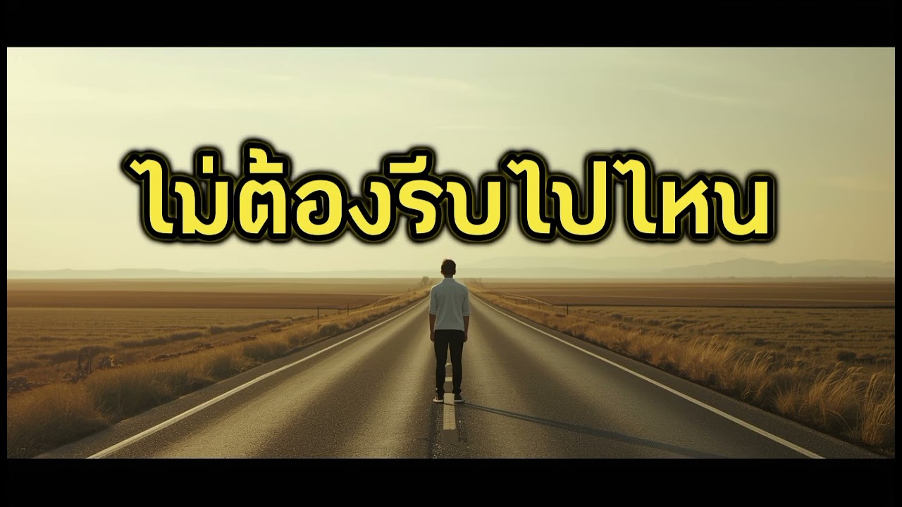 ไม่ต้องรีบไปไหน (We’re Okay Here) | เพลงชีวิต | ฟังยาว ใจสงบ