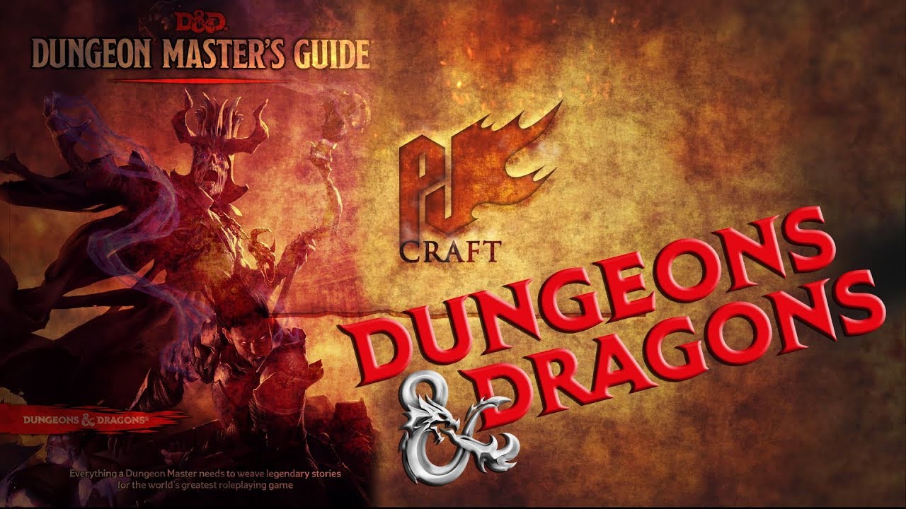 PJ craft DnD speciál - Dungeon masters guide - YouTube