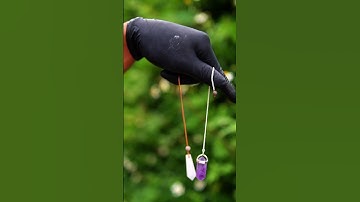 Con lắc cảm xạ thạch anh tím #conlắccảmxạ