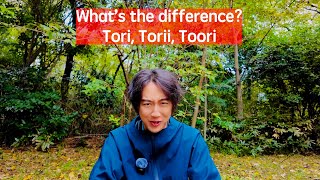 Confusing But Easy To Remember Japanese Words Tori Toori Torii 鳥 鳥居 通り
