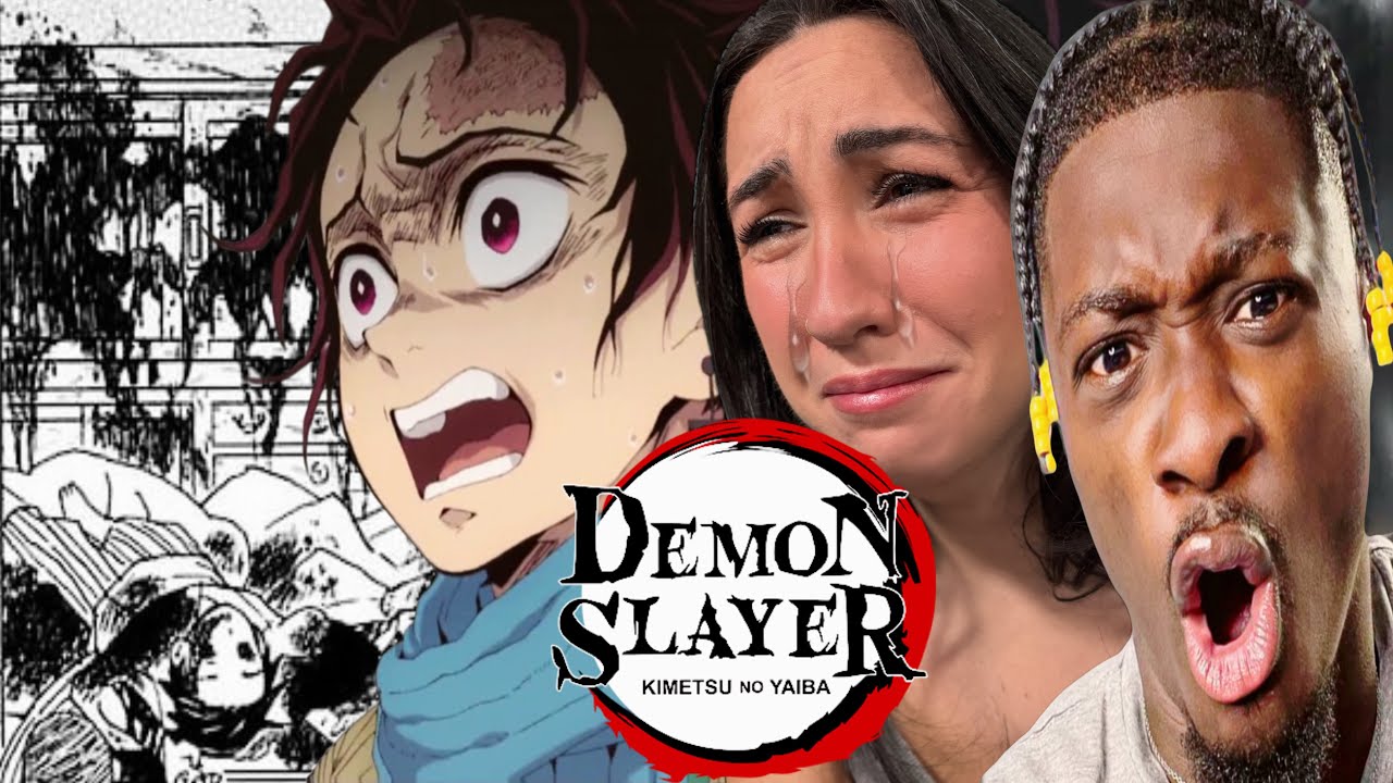 FIRST TIME WATCHING DEMON SLAYER SEASON 1 EPISODE 1 - YouTube