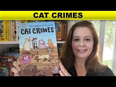 Top Jeux joue à - Cat Crimes (ThinkFun)