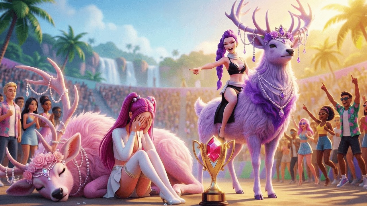 Équipe Rose VS Team Violette 😱 Le pouvoir SECRET de RUMI révélé ! | KPop Demon Hunters FR