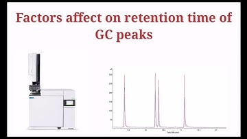 Factors affect on retention time of GC peaks