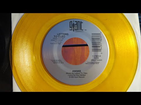 Letters to Cleo - Awake - Vinyl 45 rpm - 1995