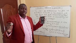 form 3 mathematics errors and approximation