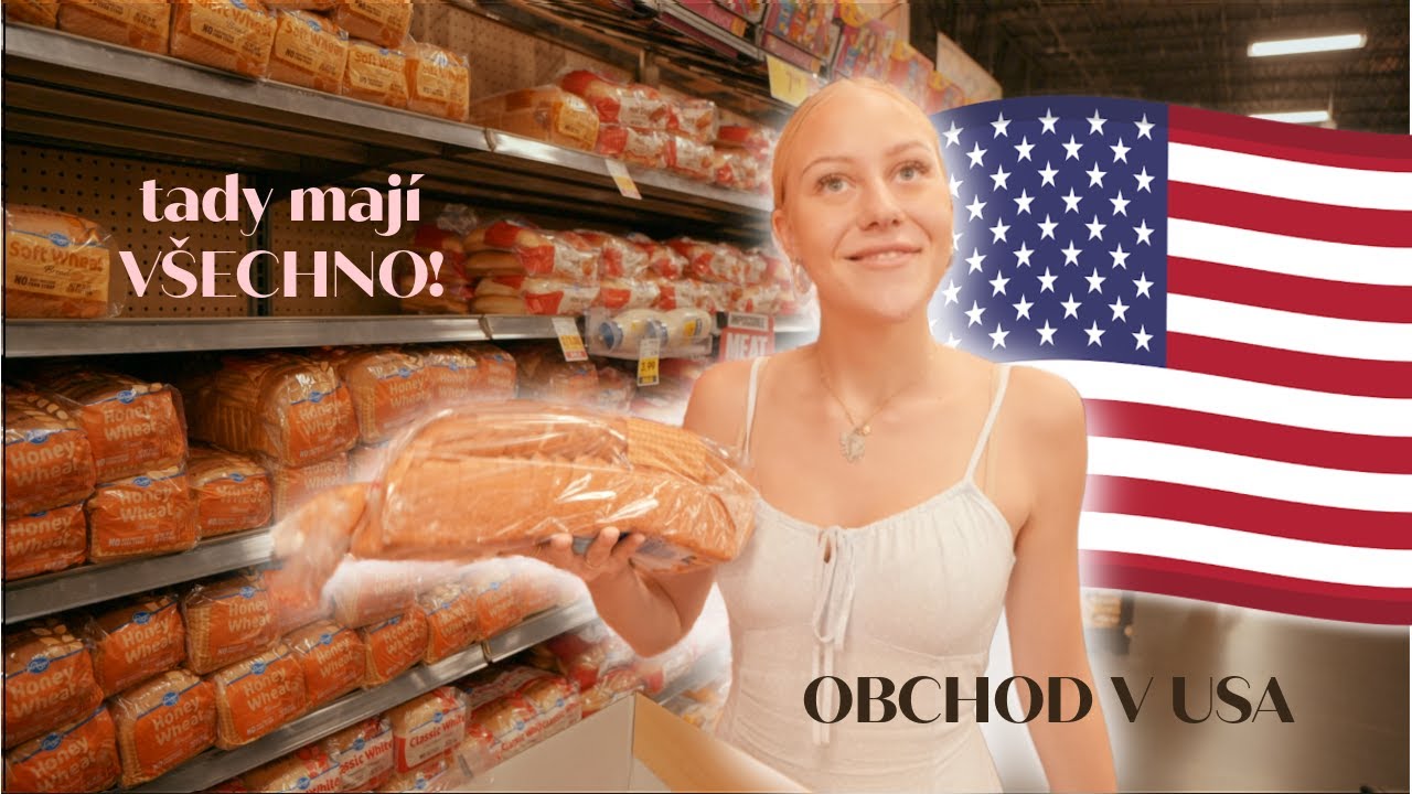 VŠUDE PLASTY, VŠE PŘEDPŘIPRAVENÉ - jak vypadají obchody s potravinami v USA?🇺🇸