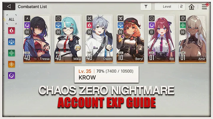 Chaos Zero Nightmare: Best Ways To Get Account EXP (Beginner's Guide)