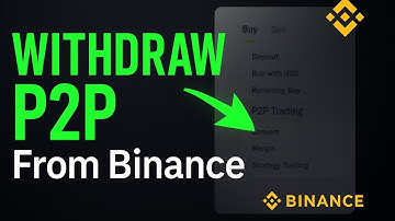 How to Withdraw Money From Binance Via P2P | Beginner-Friendly Binance P2P Guide 2025