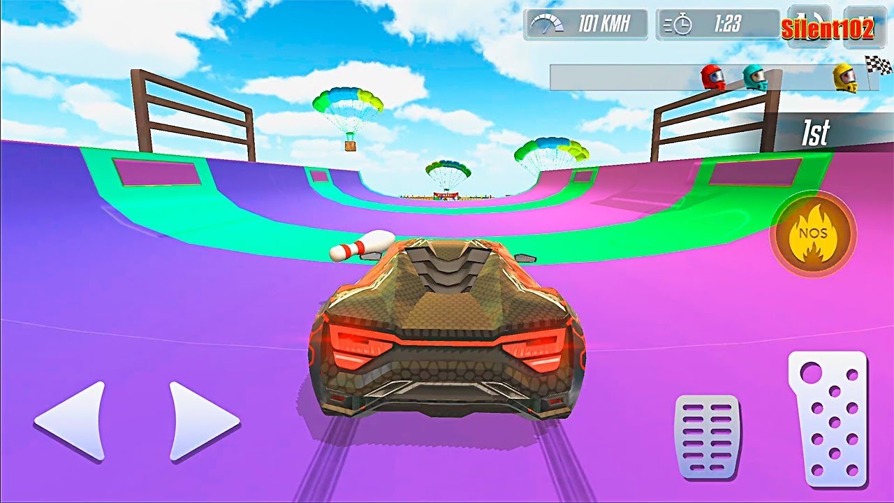 Mega Ramp Car Stunts 2020 - Impossible Car Stunts 3D - GT Racing #2 - Android Gameplay