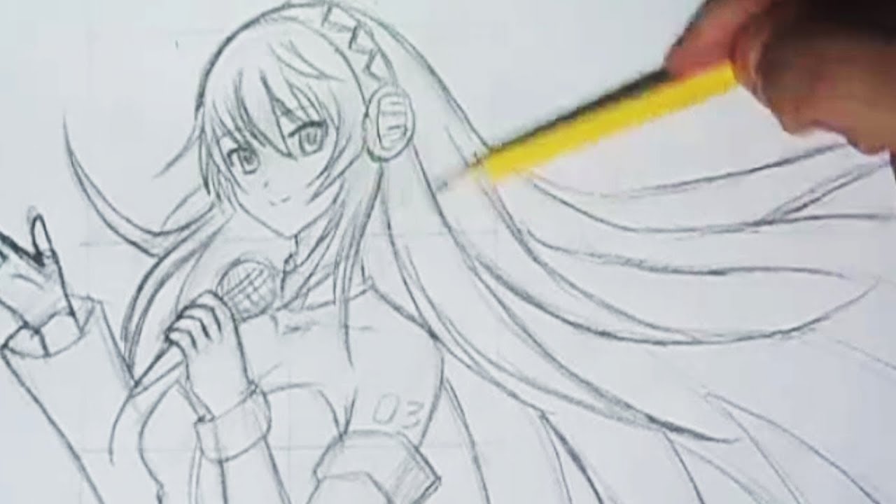 Boceto para ilustración (Dibujo anime) - thptnganamst.edu.vn