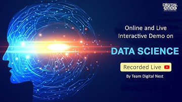 Data Science Online Demo Session 2020 | Learn Data Science Course Online | Digital Nest