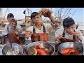 Chinese people eating - Street food - &quot;Sailors catch seafood and process it into special dishes&quot; #34