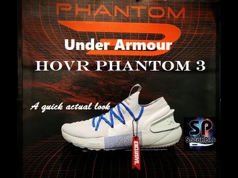 Under Armour HOVR Phantom 3 (White/Bolt Red) - ID: 3026465-100