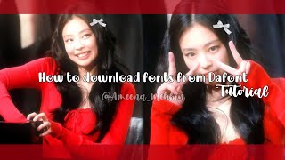 How to download fonts from Dafont 🪄