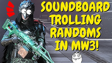 SOUNDBOARD TROLLING RANDOMS IN MW3! (HILARIOUS)