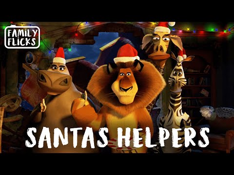 Saving Santa's Christmas | Merry Madagascar (2009) | Family Flicks