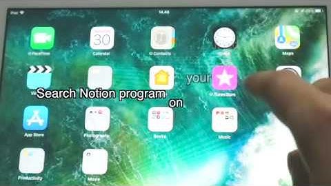 Notion iOS Tutorial