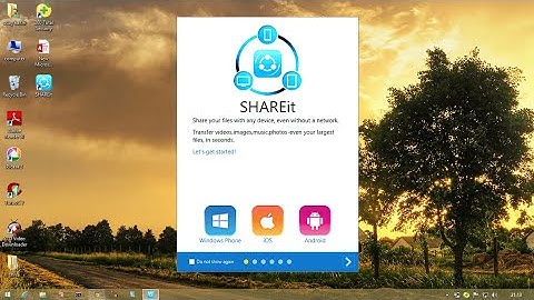 Super Fast SHAREit, Fastest File transfer between devices PC and Android