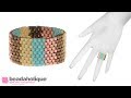 How to Make an Odd Count Peyote Stitch Ring