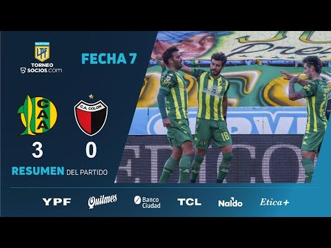 #TorneoSocios | Fecha 7 | resumen de Aldosivi - Colón