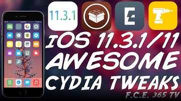 Top Awesome Cydia Tweaks For iOS 11.3.1 / 11.2 August Week 4