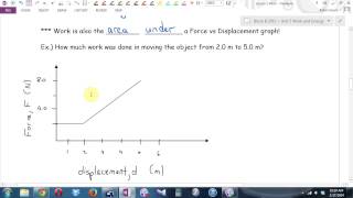 Physics 11 U5L1 Work Physics 11u 5 1 Work