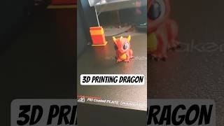 3D PRINTED DRAGON by Snapmaker U1 #snapmaker #bambulab #3dprinting #3d #shortvideo #shorts #short