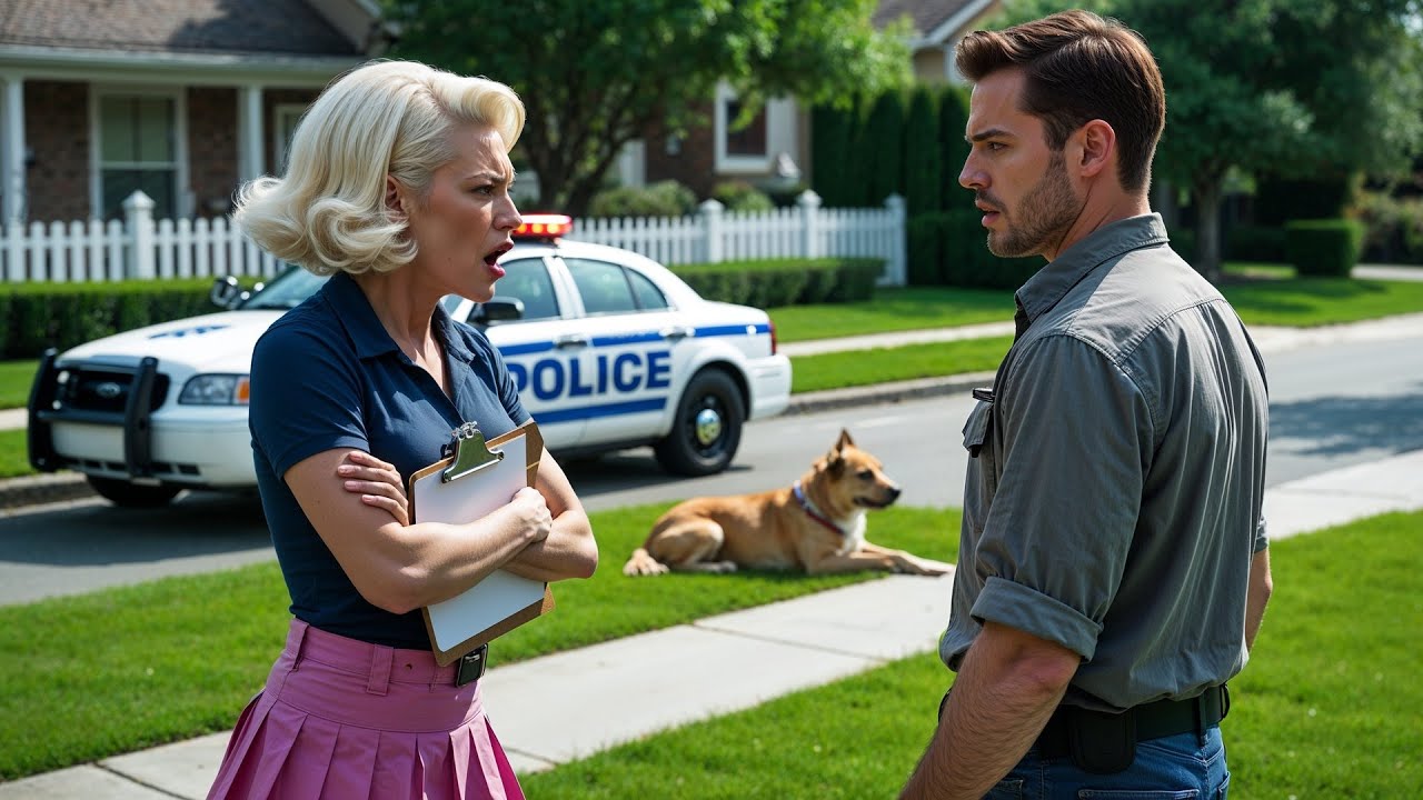 Член ТСЖ Карен подала ложное заявление в полицию по поводу моей собаки, детектив отследил ее сери...