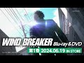 TVアニメ「WIND BREAKER」Blu-ray&DVD発売告知15秒CM｜第1巻2024.06.19 IN STORE