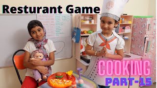 Cooking game in Hindi Part-15 |  Restaurant with Kitchen game | Customer and Waiter | LearnWithPari screenshot 1