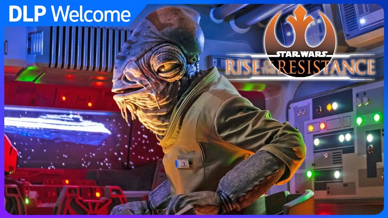 [4K Low Light] Rise of the Resistance - Full Experience - On Ride POV - StarWars Ride