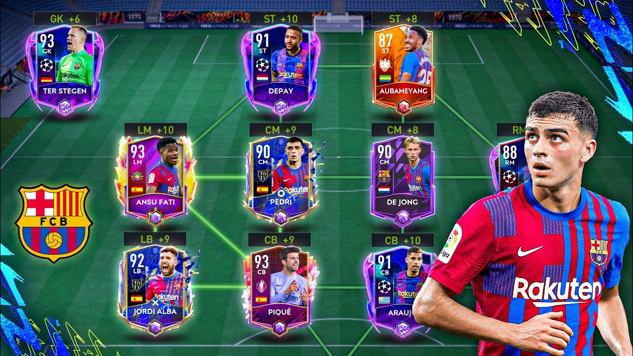 End of fifa mobile so i made barca themed squad 🤩💙❤️ : r/FUTMobile