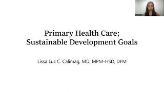 PHC, Alma Ata, SDGs, Astana 2024