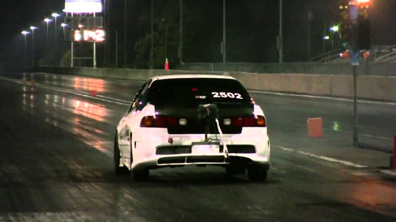 Acura Integra GSR Turbo vs Porsche 911 997 GT3 at Rockingham Phantasm