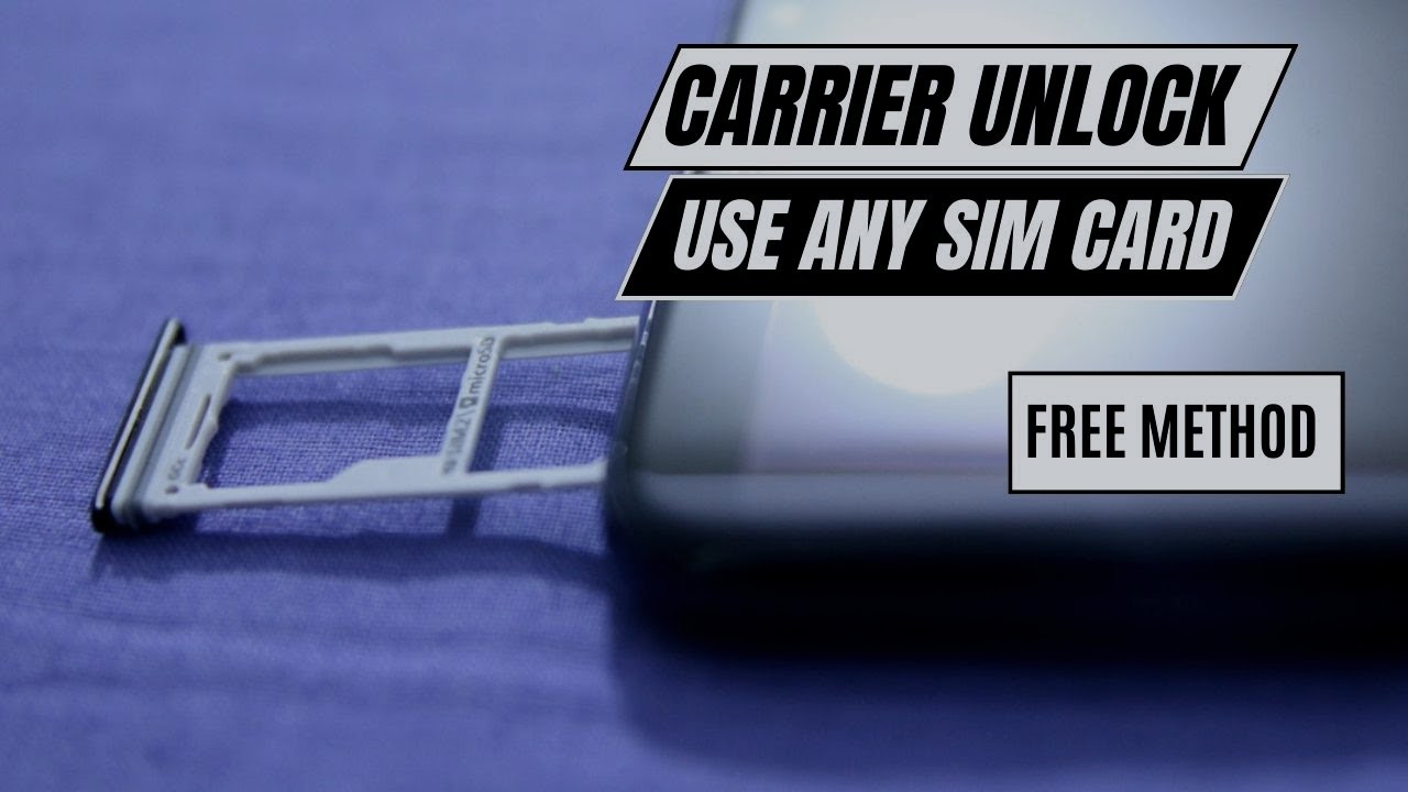 SIM Network Unlock Code for Samsung Galaxy A51 - YouTube