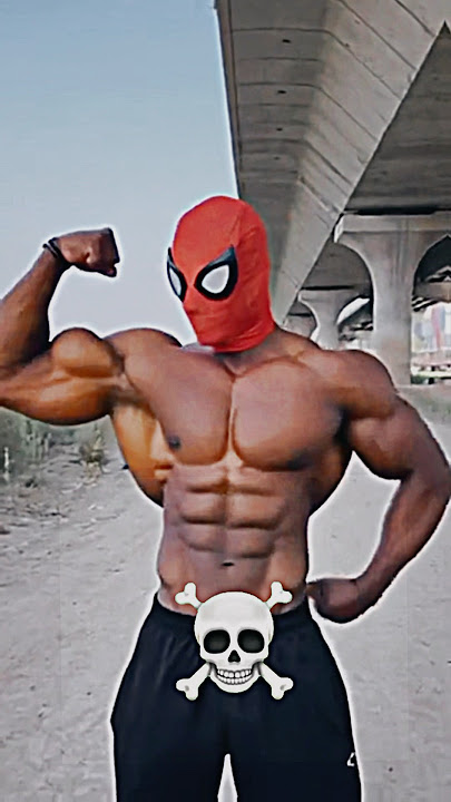Bodybuilder Spider-Man 💀☠️