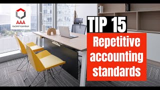 AAA Sept 22 exams -Tip 15: Repetitive accounting standards