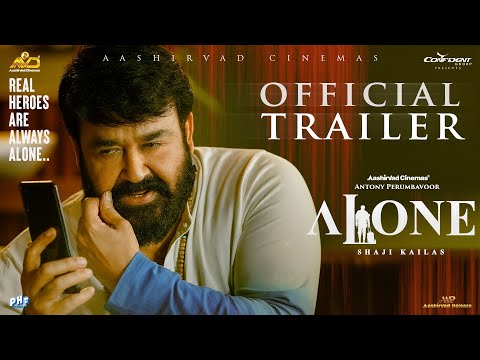 ALONE Official Trailer | Mohanlal | Shaji Kailas | Antony Perumbavoor | Aashirvad Cinemas
